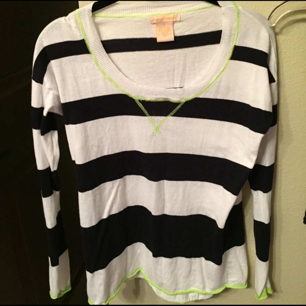Nordstrom Sweet Romeo Stripe Sweater S
