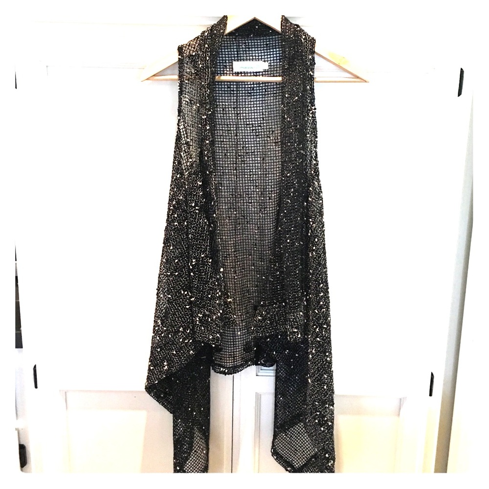 Boho woven vest