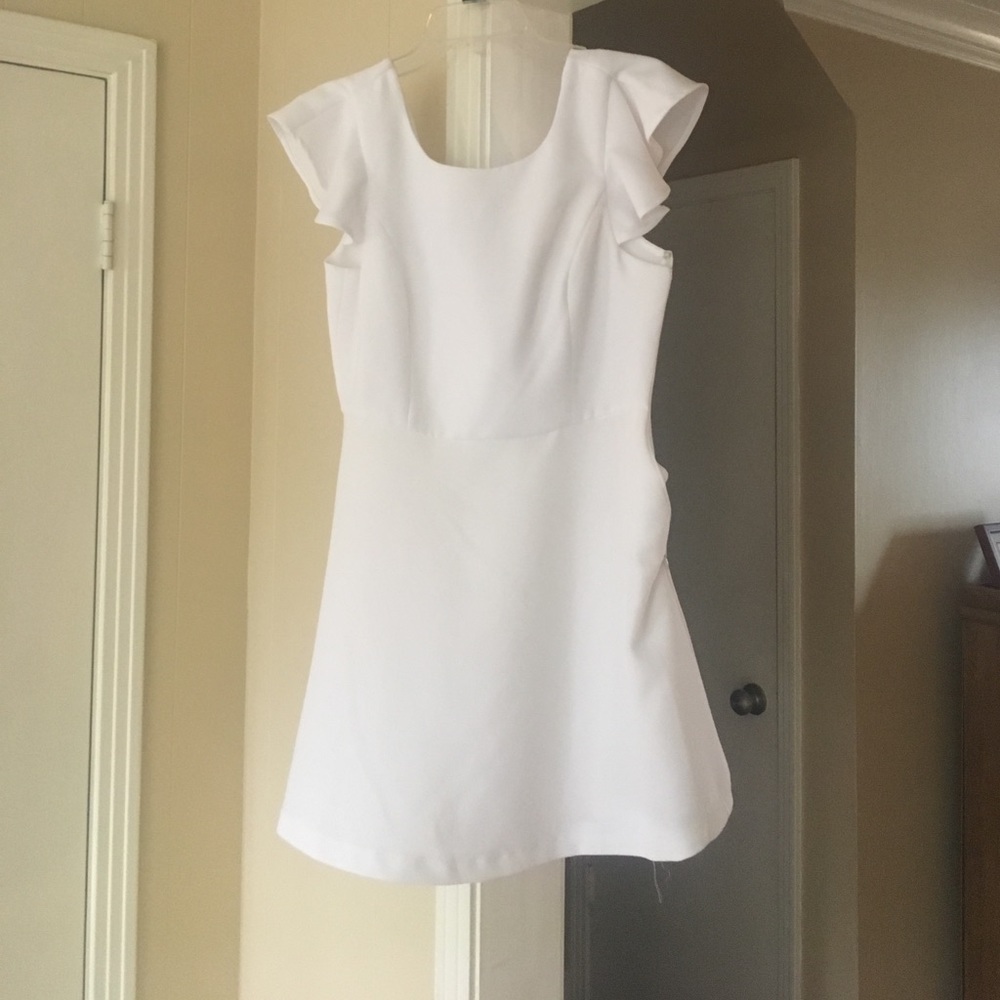 BCBG White dress PRICE DROP