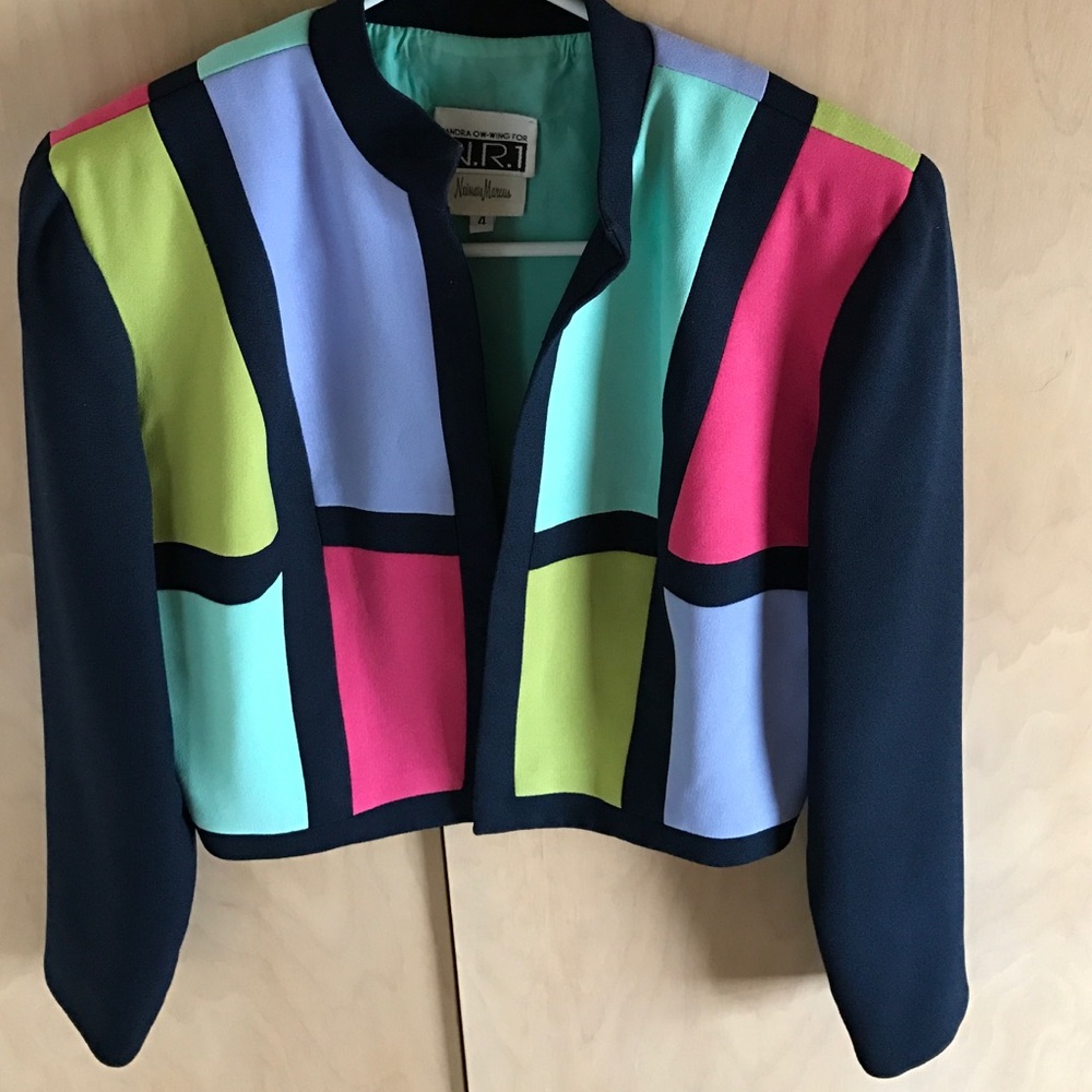 VINTAGE Sandra Ow-Wing Blazer