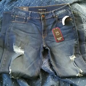 Fashion nova jeans, size 1x, new with tags!