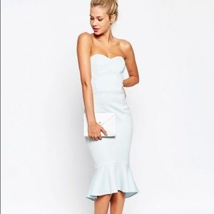 ASOS  Bandeau Midi Dress