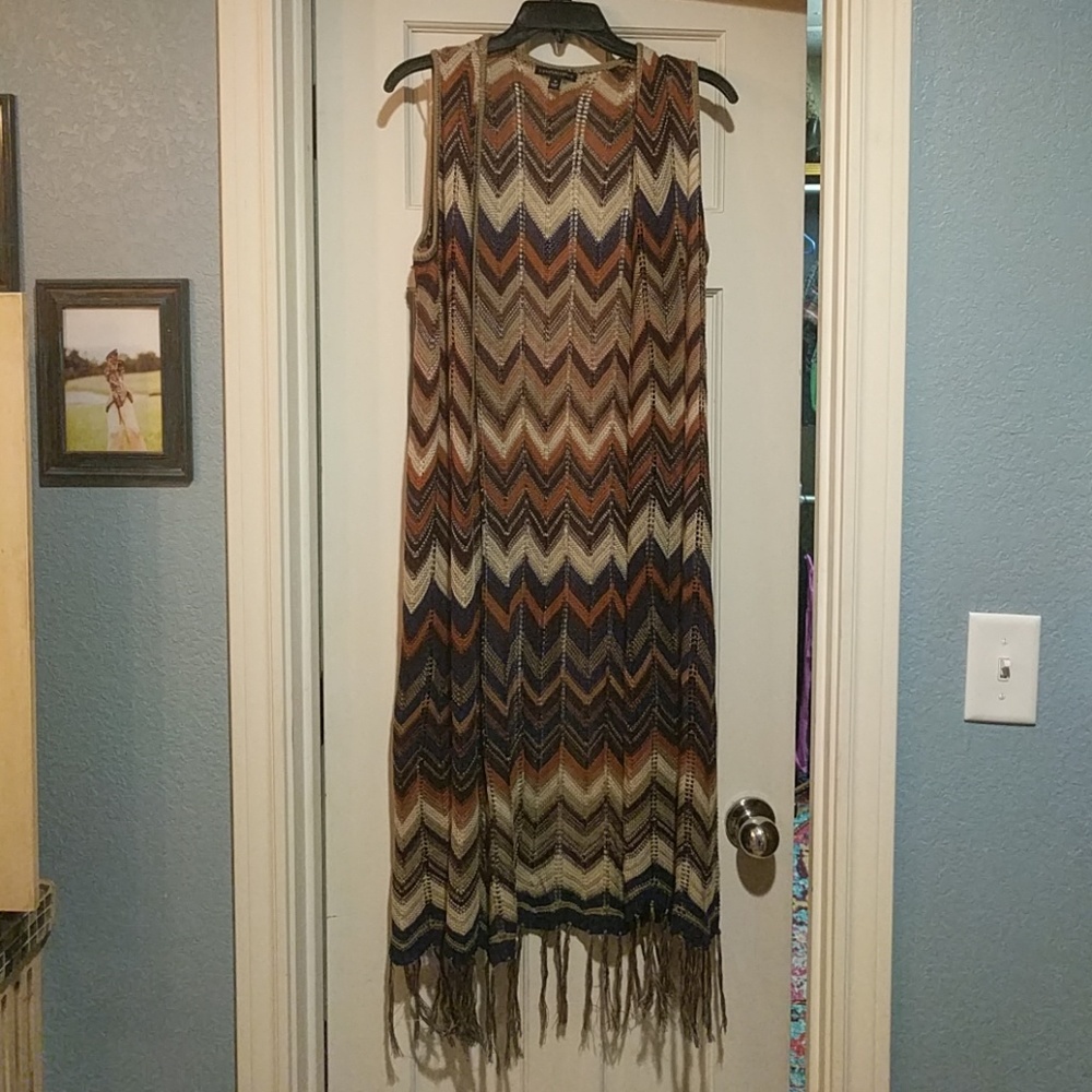Sleeveless Cardigan