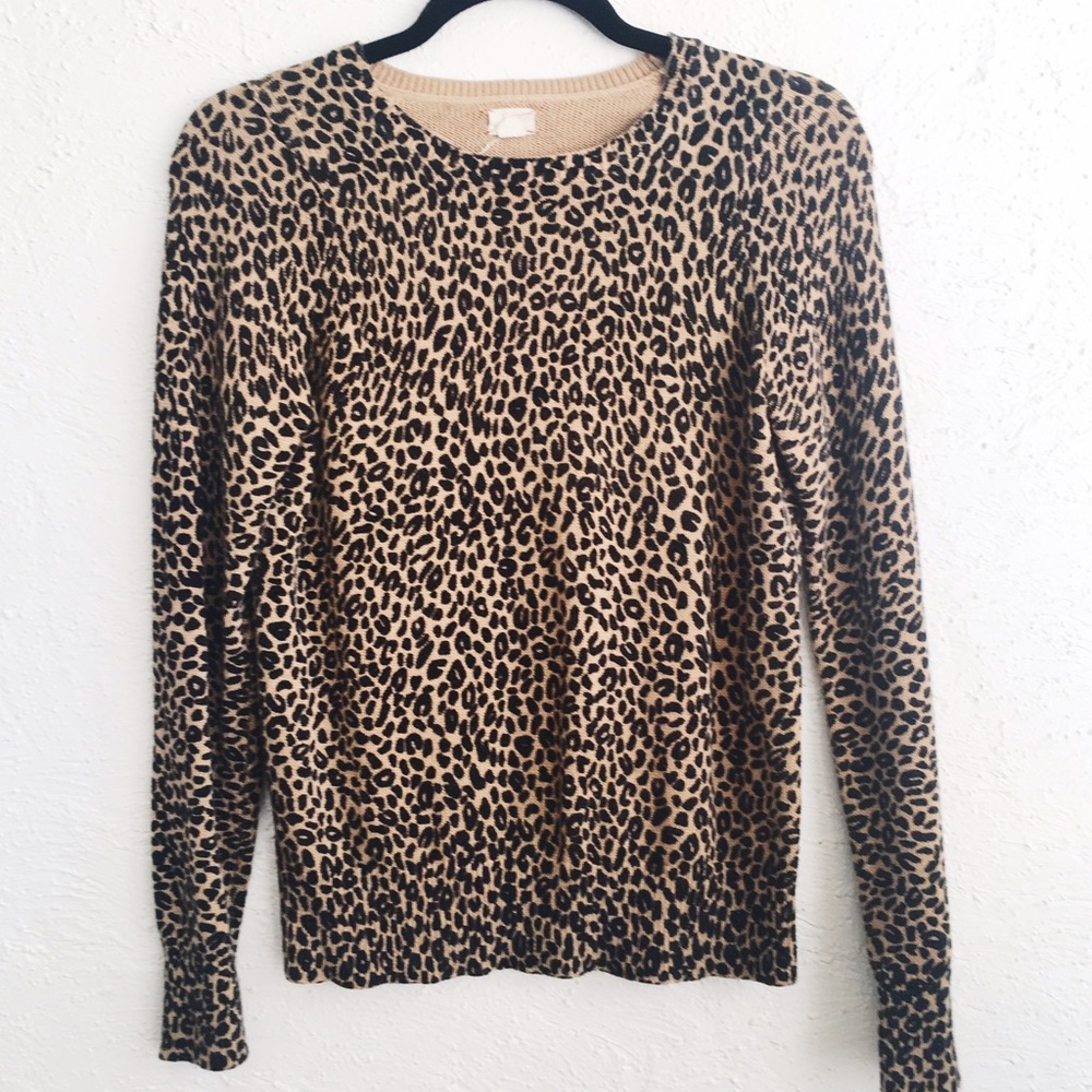 Cheetah Print Sweater