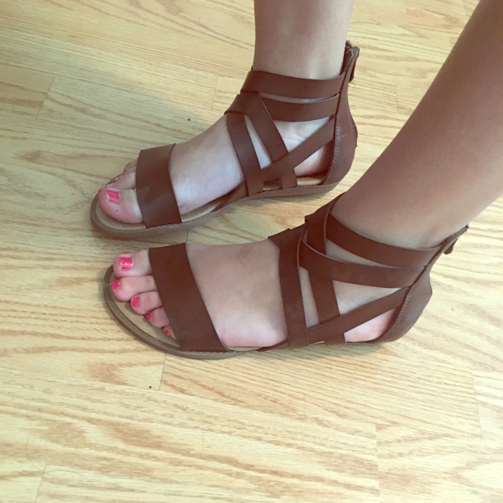 Gladiator leather sandals