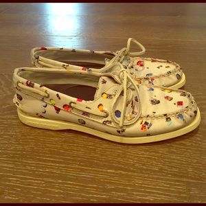 Sperry Top-Sider x Gray Malin boat A/O boat shoes