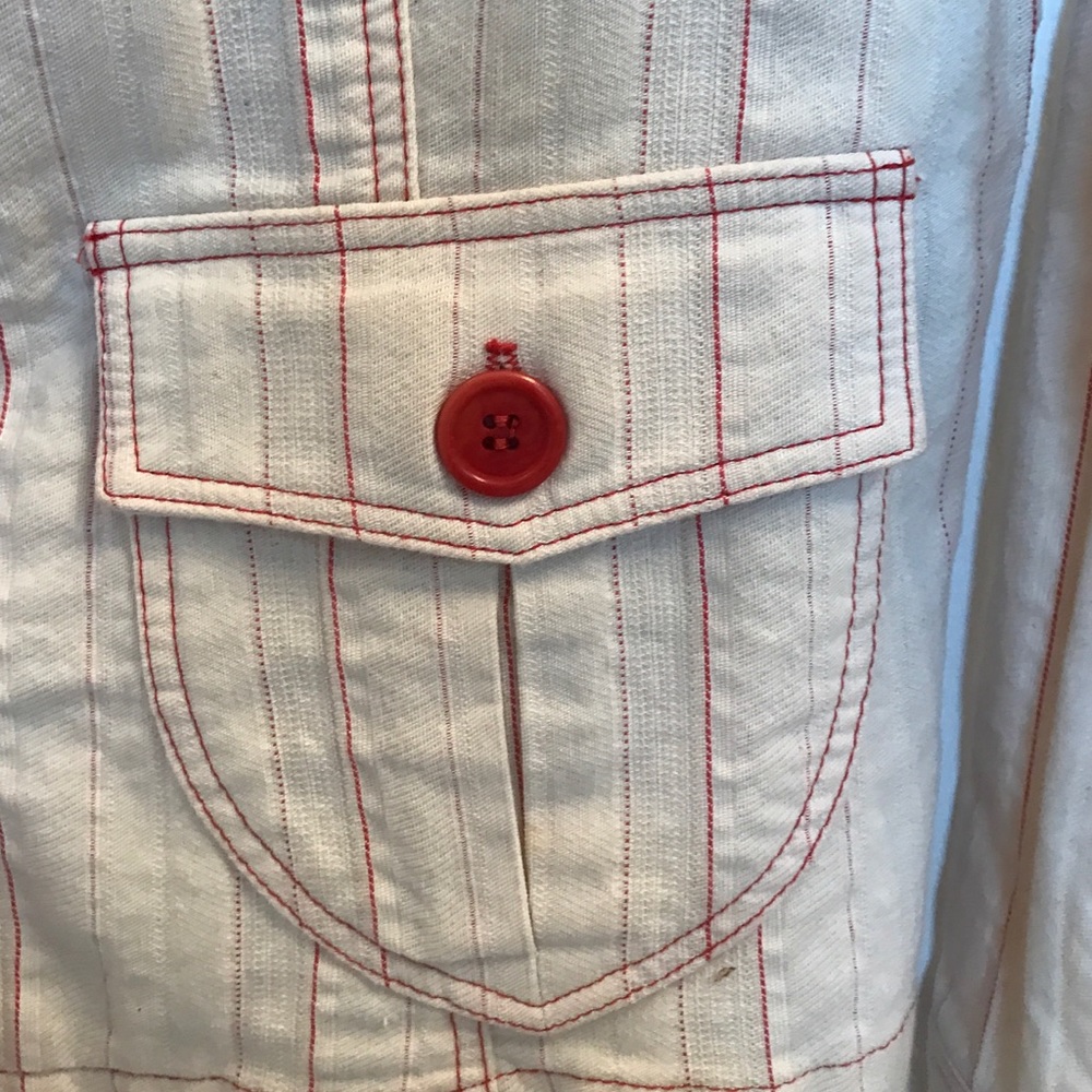 Cute Mandarin Collared Blazer - image 3