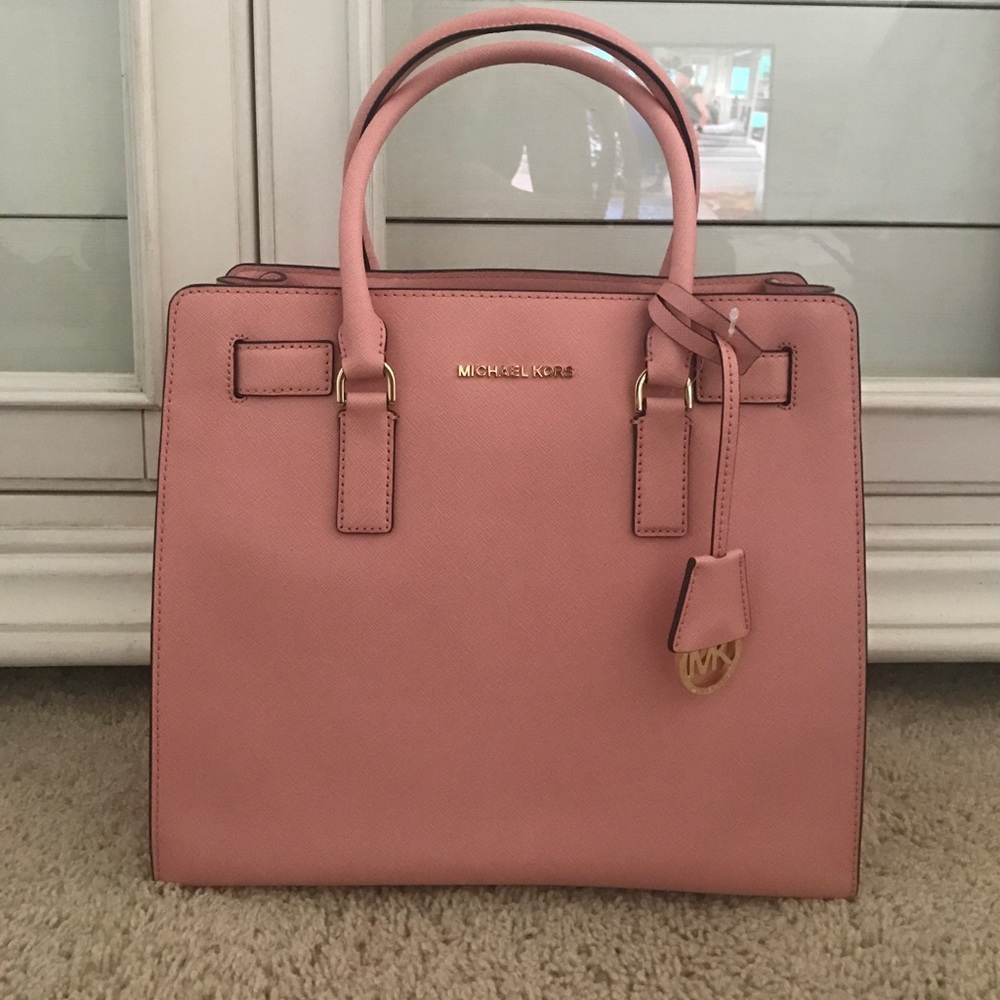Michael Kors pink tote