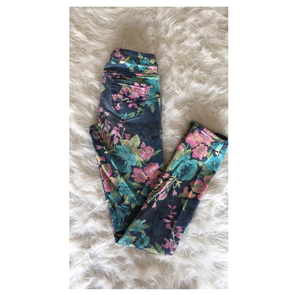 Floral skinny jeans - Aeropostale