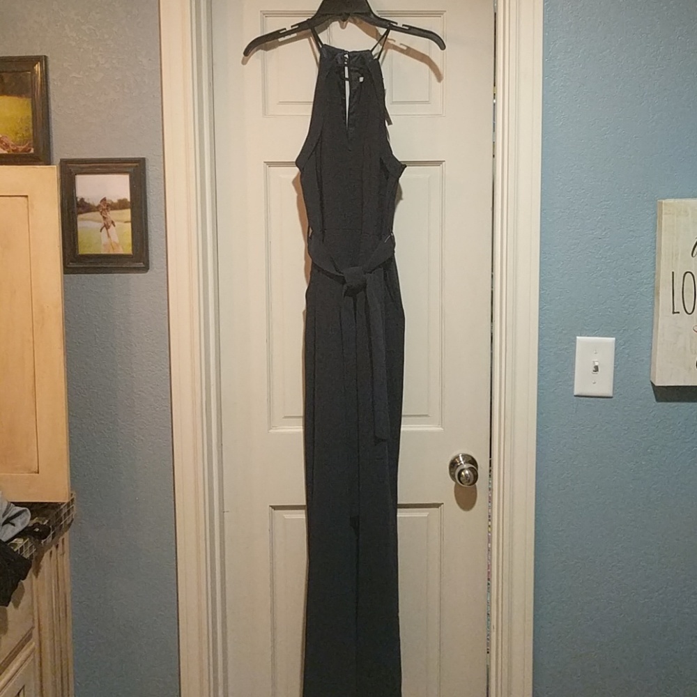 Navy blue jumpsuit