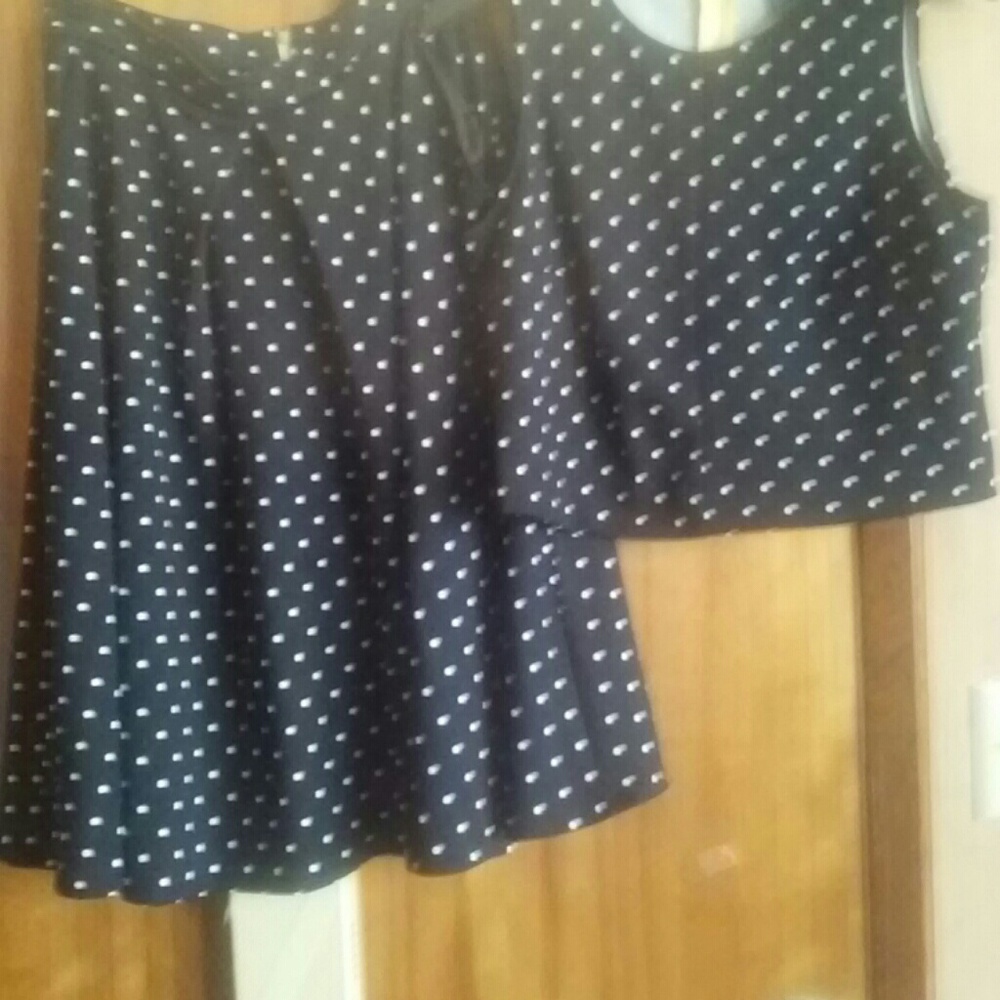 Skirt and top