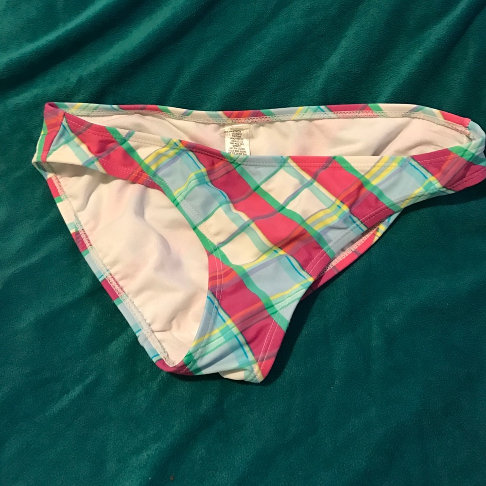 XS Old Navy Plaid Bottoms