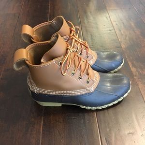 Women's Bean Boots 6" size 7