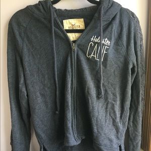 Navy blue Hollister Hoodie