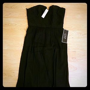 Silk chiffon dress