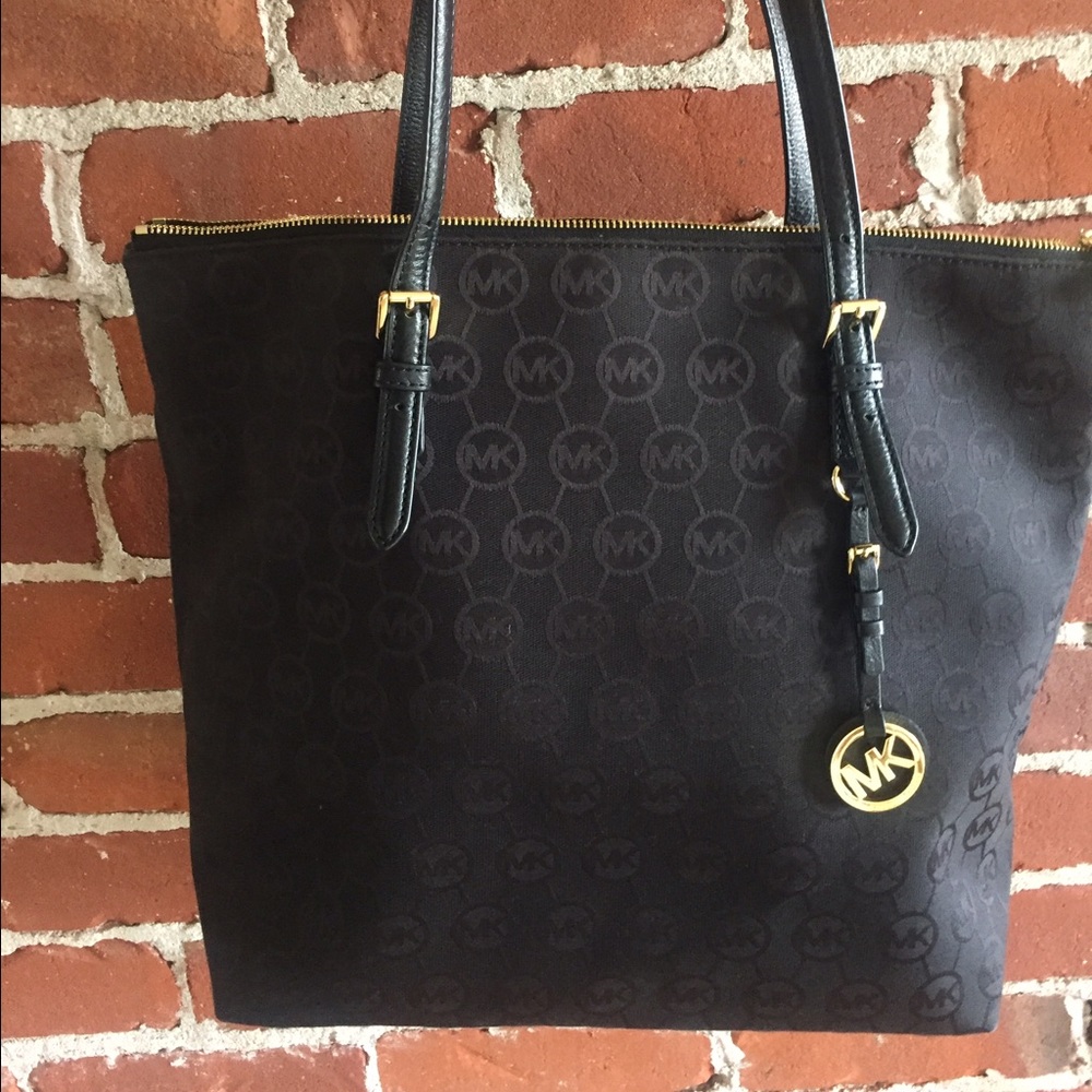 Michael Kors black tote NEW