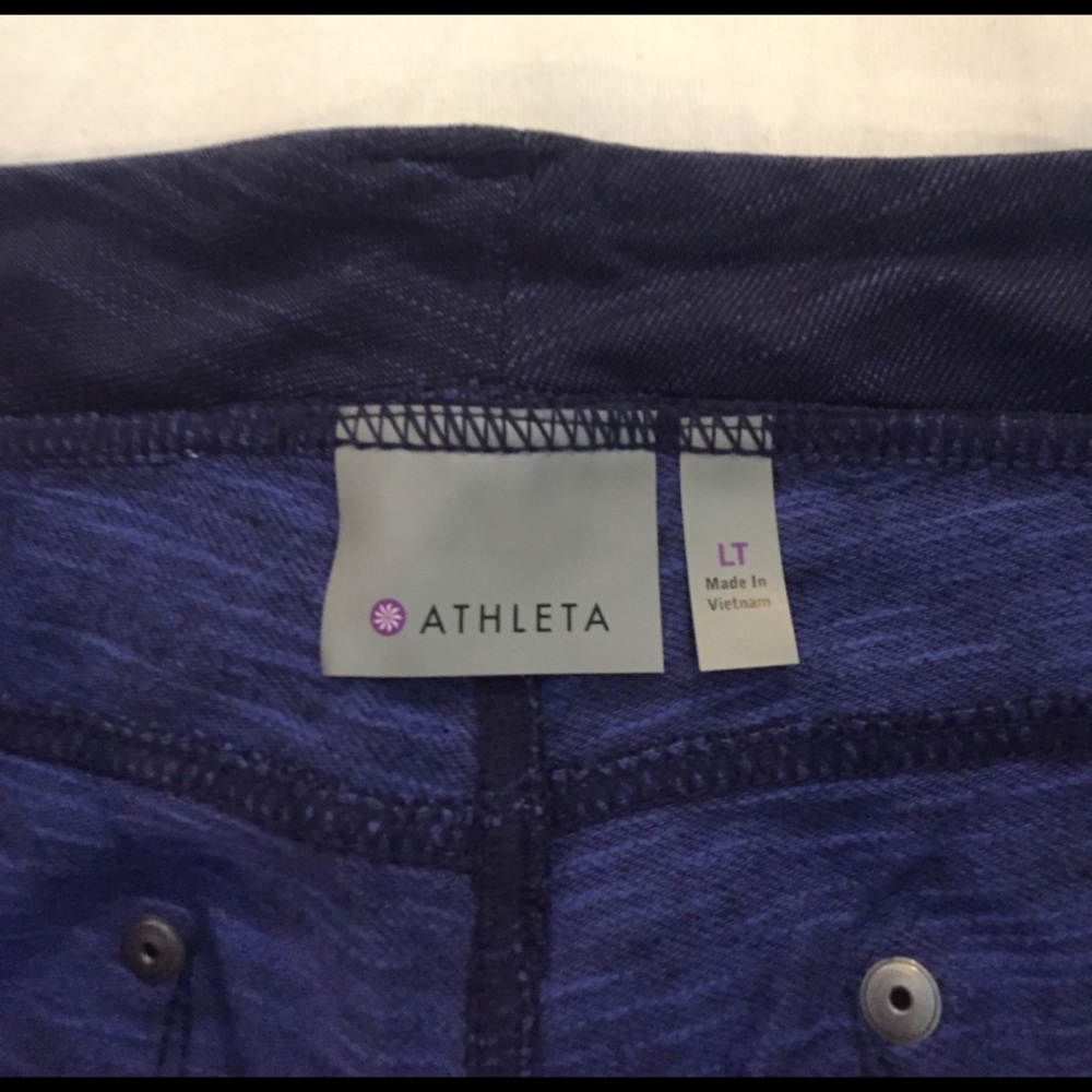 Athleta deep indigo leggings