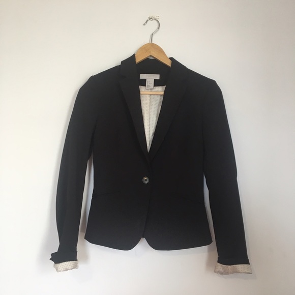 H&M Jackets & Blazers - H&M Black Blazer
