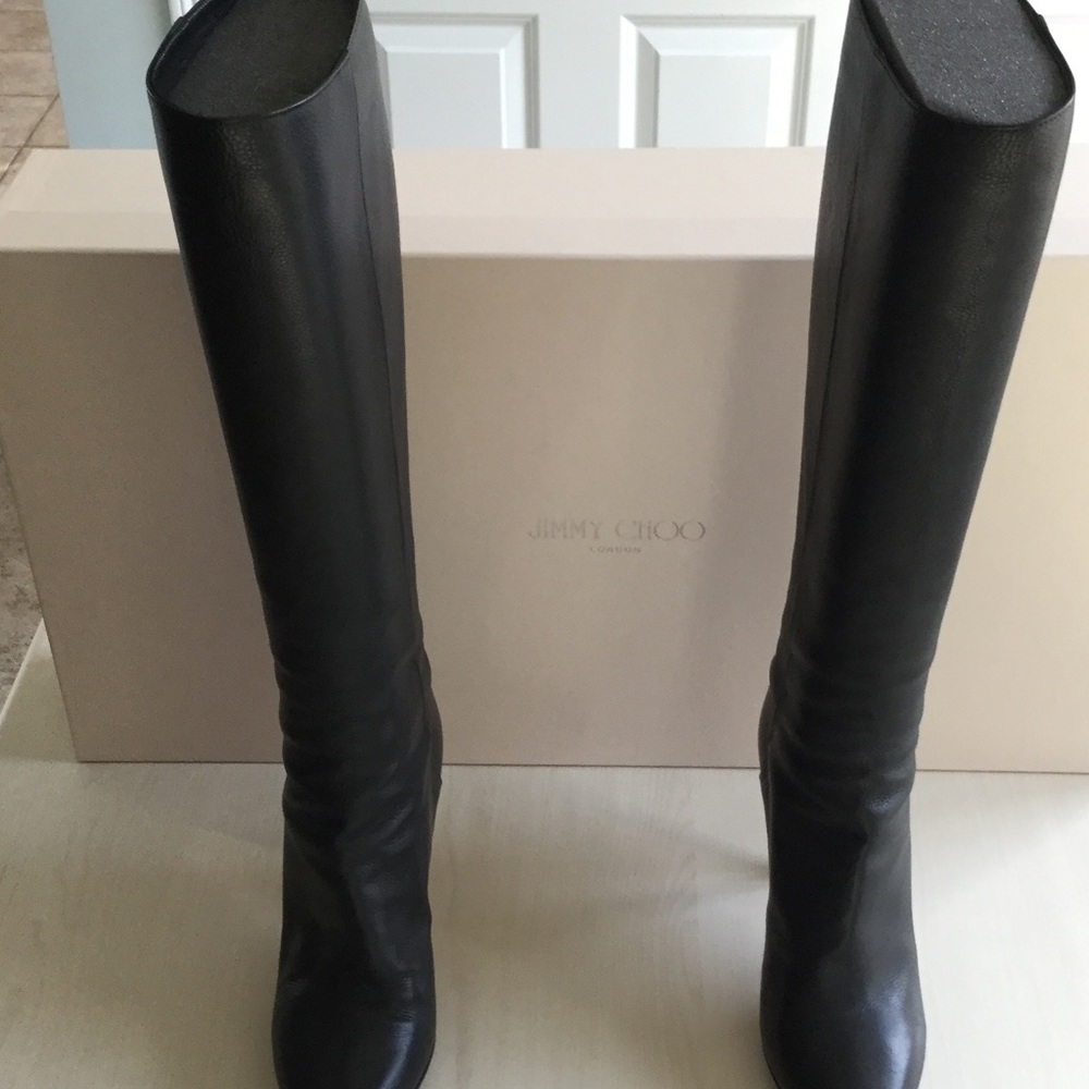 Jimmy Choo classic black boots