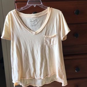 Free people pale orange top