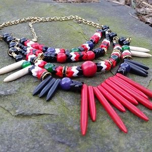 Fabulous Tribal Statement Necklace