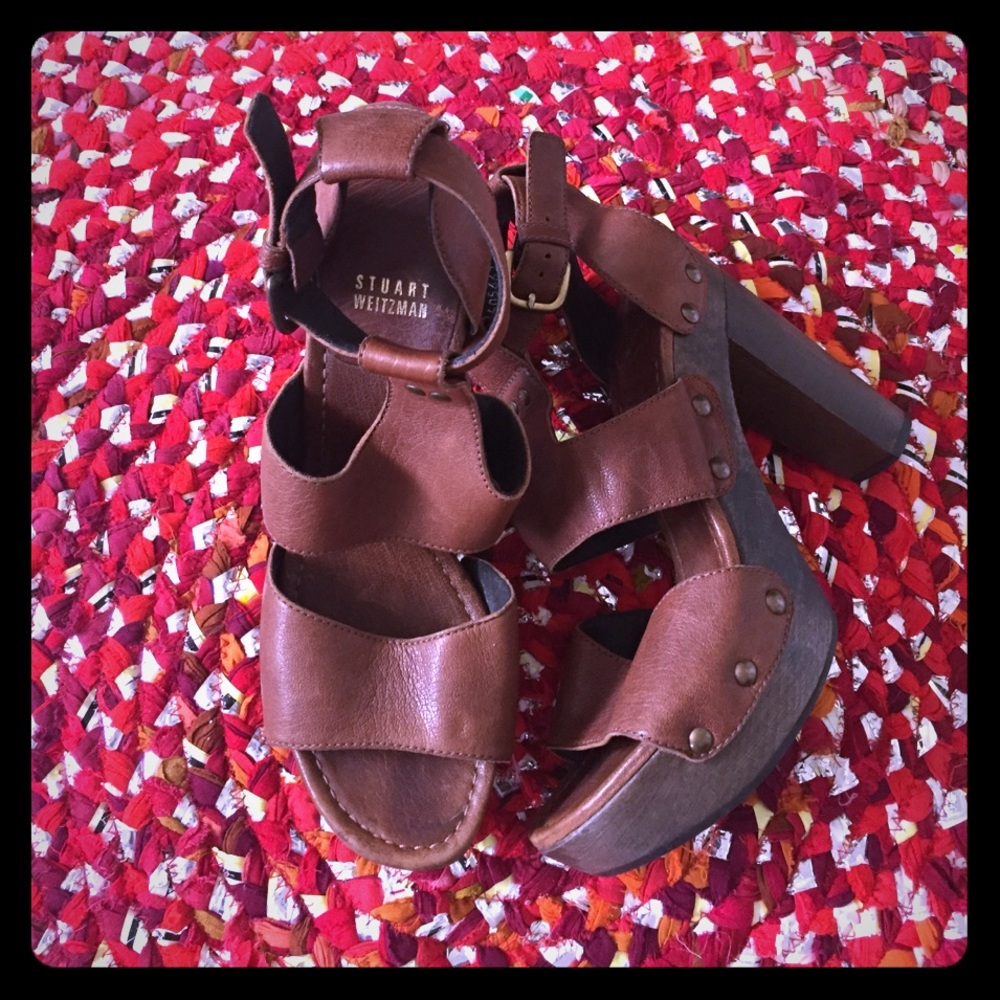 Stuart Weitzman Platform Sandals