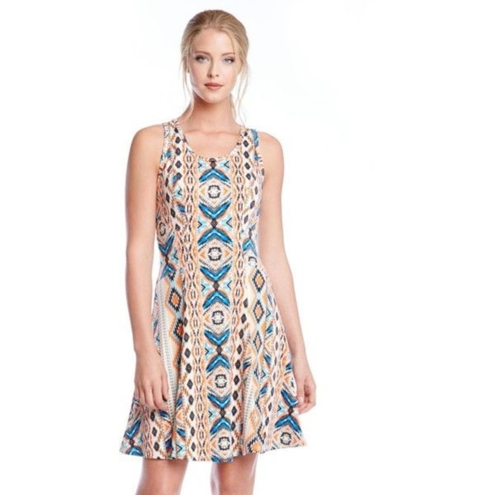Karen Kane tribal dress