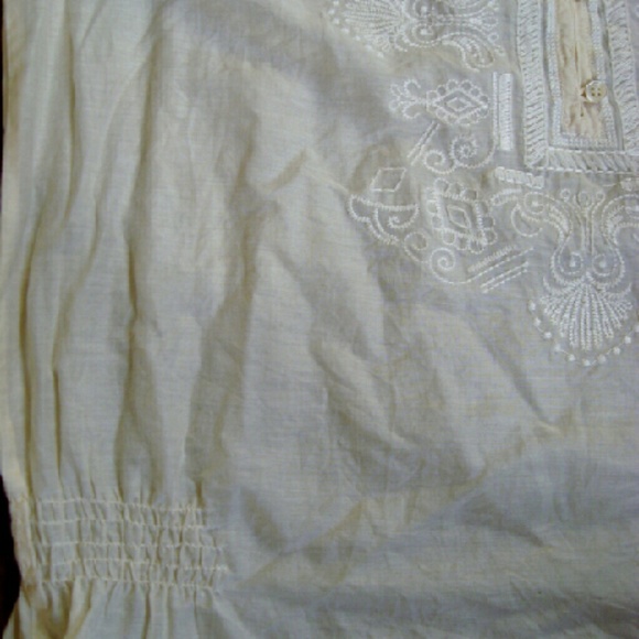 Dress Barn Tops - Embroidered Peasant Blouse Dress Barn Tops - Embroidered Peasant Blouse