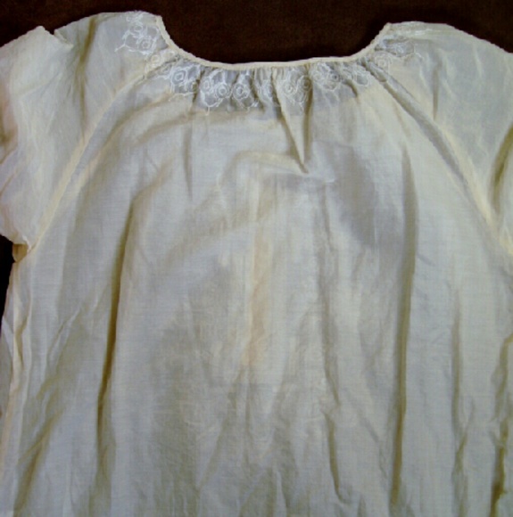Dress Barn Tops - Embroidered Peasant Blouse Dress Barn Tops - Embroidered Peasant Blouse