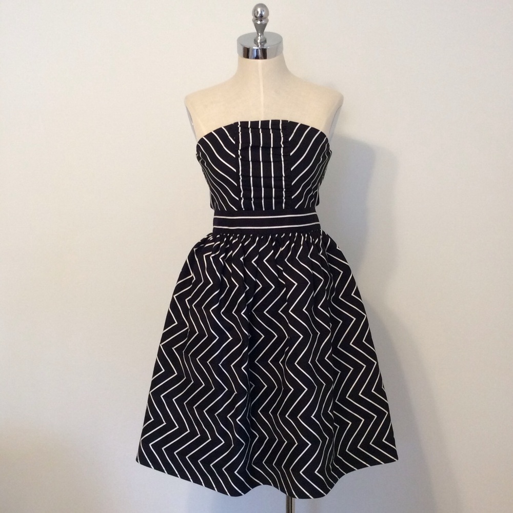Anthropologie Zig Zag Dress