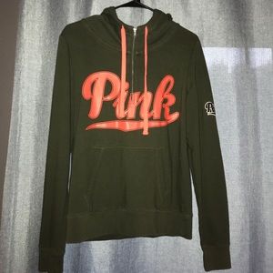 Victorias Secret Pink hoodie.