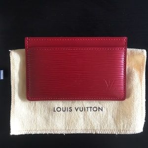 Louis Vuitton Authentic | used | red | Epi leather