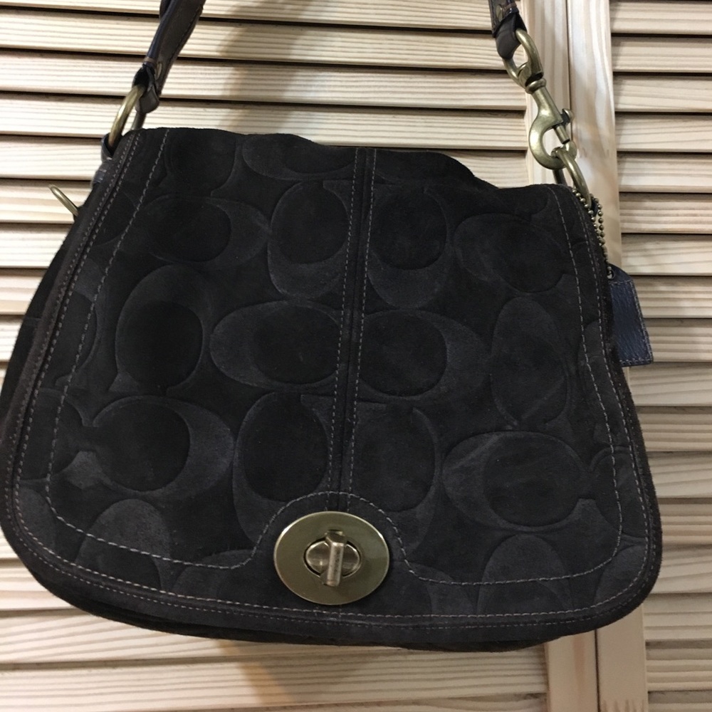 Authentic limited Coach bag with wristlet
