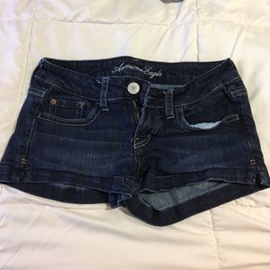American Eagle Classic Denim Shorts. Size 0