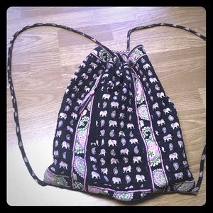Vera Bradley drawstring backpack