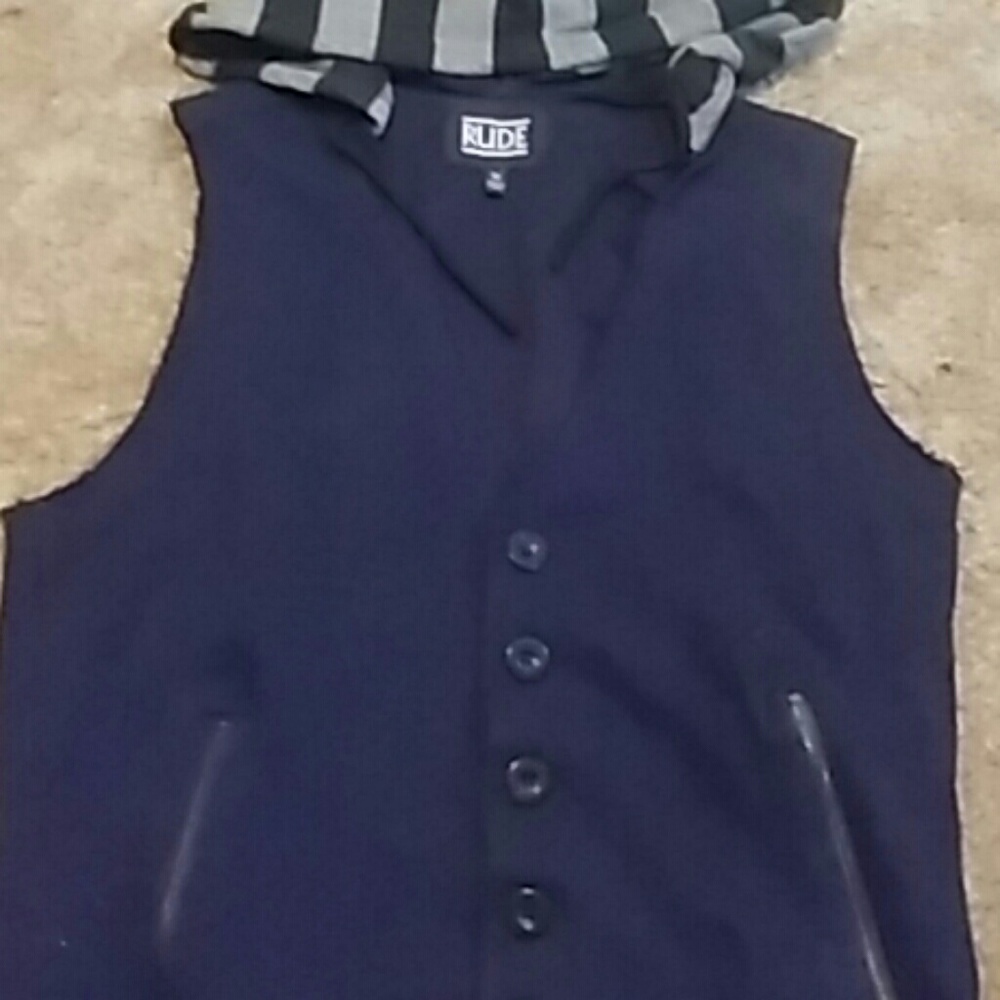 Sleeveless vest by Rude from hot topic