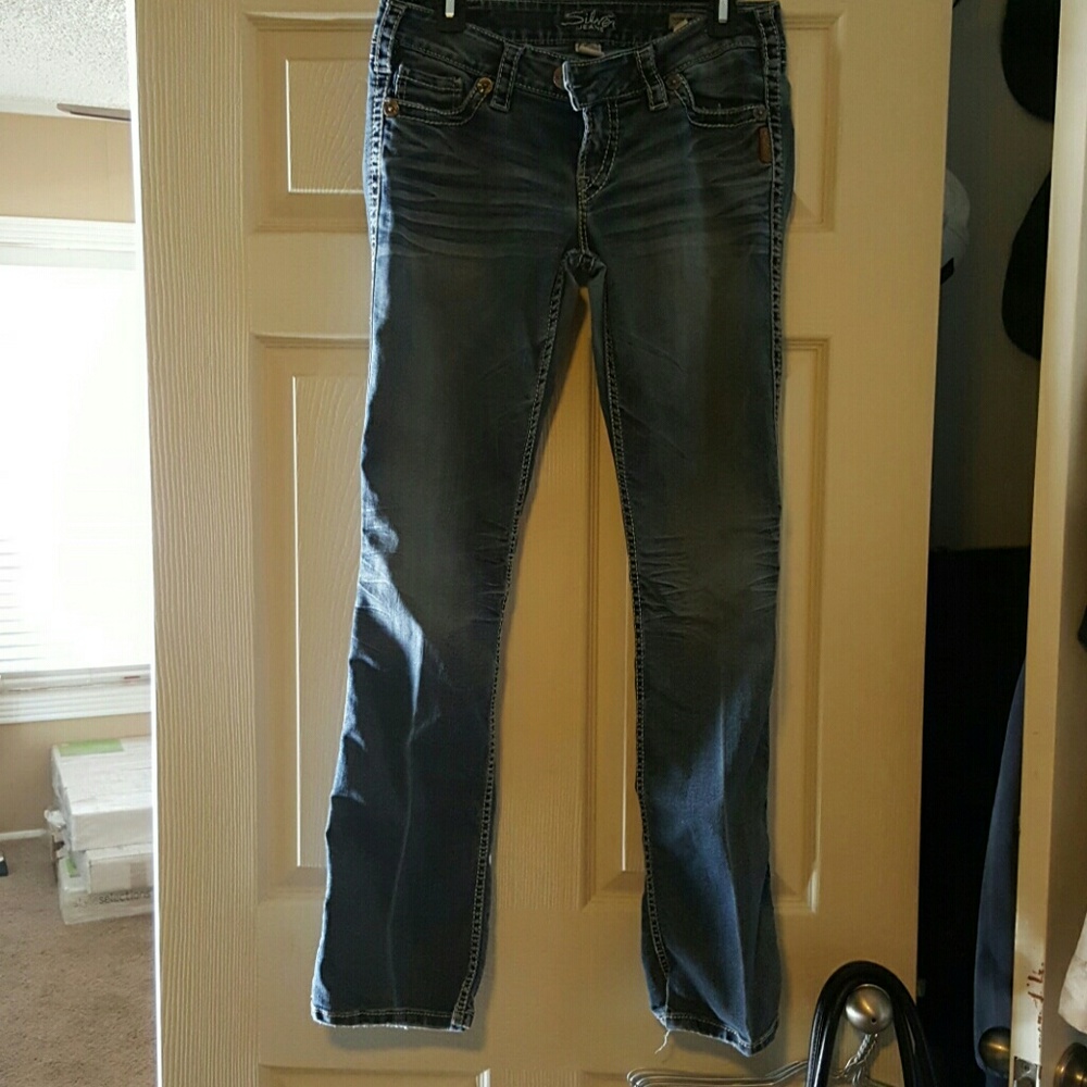 Silver tab jeans