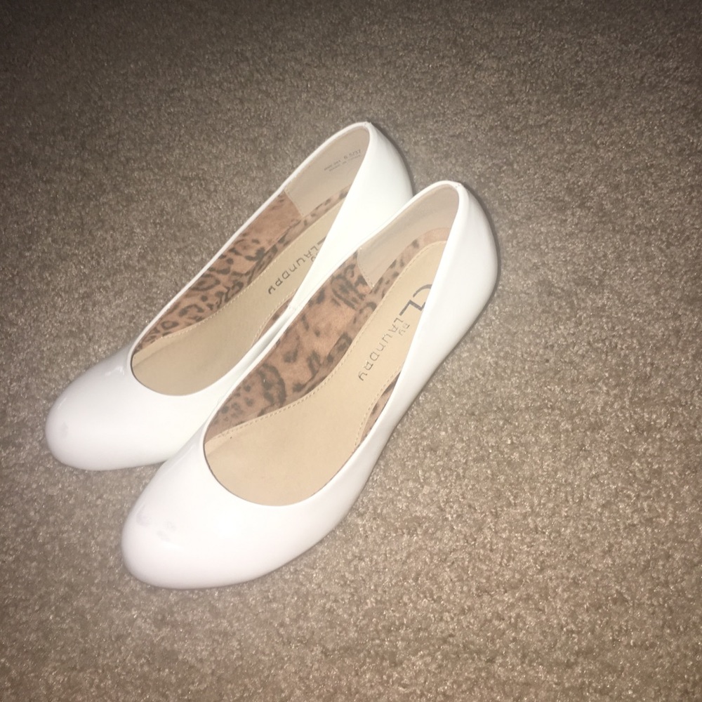 white heels
