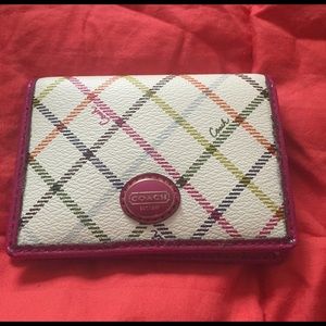 Coach card wallet
