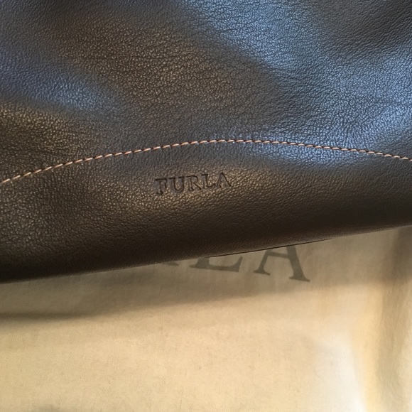 LIKE NEW Brown FURLA bag! Not ONE scratch/crease! - Picture 2 of 5