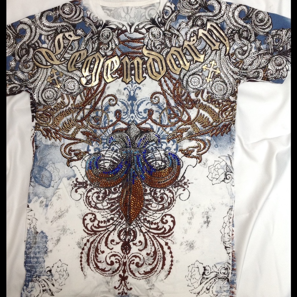 Jeweled Xzavier T. Fresh- intact- no stains