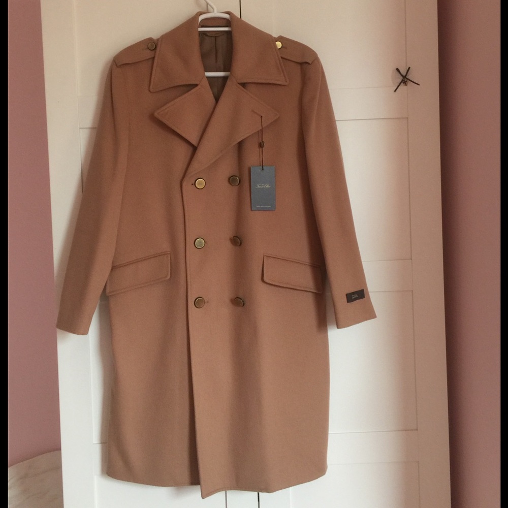 Macy's Tasso Ella Men's Wool-Cashmere Coat