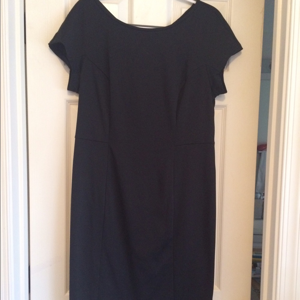 Penny Chic cap sleeves little black dress