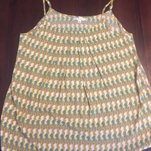 CAbi tank top, multicolored seahorse pattern