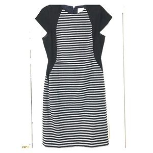 J. Crew Suiting striped dress