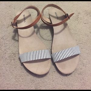 Merona Sandal Wedges NWOT