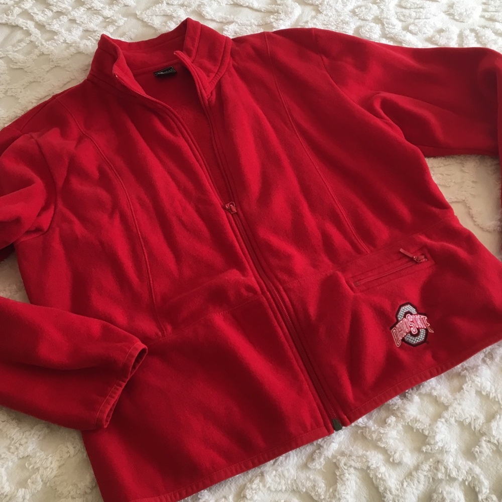 Super soft Ohio State zip up Jacket