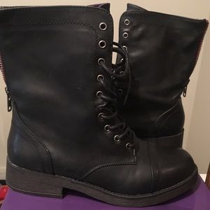 Madden Girl Combat boots