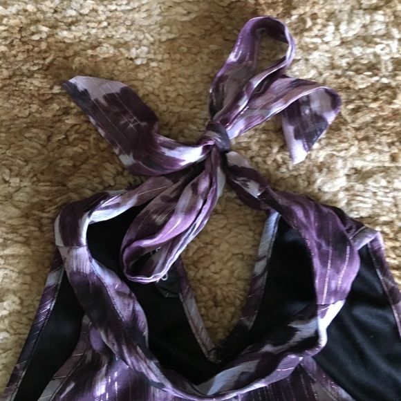 Like New Ruffle Purple Top - Picture 3 of 3