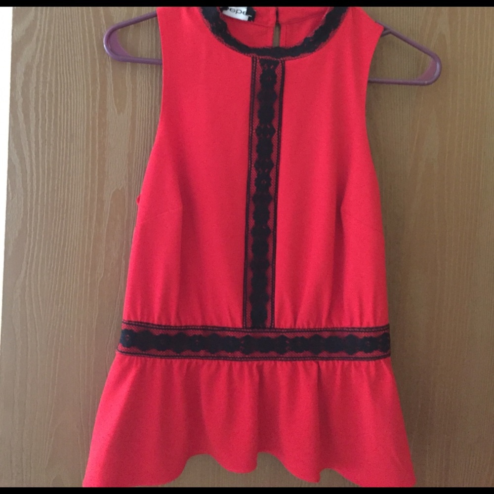 Bebe going out top never worn